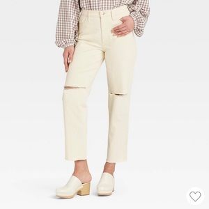 Universal Thread size 12 off-white jeans